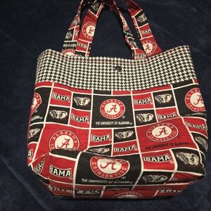Alabama Crimson Tide Houndstooth Tote Bag
